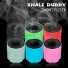 XHALE BUDDY Filtro antifumo Accessori per fumatori Purificatore d'aria portatile per ufficio, auto, casa, filtro a carbone attivo extra modificabile, fumo di cotone