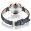 Montres-bracelets dame montre pour femme japon Quartz élégant coupe mode Simple heures Bracelet en cuir véritable horloge fille cadeau d'anniversaire