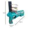 Foam Plane Launcher Toy Gun Manual Catapult Airplanes Glider toy Gun with 4 Foam Planes For Boys Kids Aircraft Shooting Games