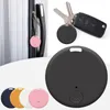 Sleutelhangers Mini GPS-sleutelhanger Bluetooth Tracker Sleutelhangerapparaat Rond Anti-verloren huisdier Kindertas Portemonnee Tracking Smart Gift voor de mens