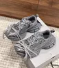 2023 S/S 3XL Sneakers Scarpe Track 9 9.0 Uomo Donna Retro Casual Nero Bianco Giallo Mesh Nylon Designer Lacci personalizzati Runner Sport EU35-46