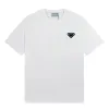 T-shirt pour hommes Chemise de créateur T-shirt pour hommes T-shirt noir pour femmes Vêtements pour femmes Taille XXL XXXL T-shirts 100% coton à manches courtes Poitrine Triangle Inlay T-shirts Mode Oversizwd T-shirts