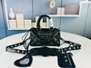 23NEW STYL LECAGOLE NIT BOSTON Crossbody Bag Women torebki Oryginalna skórzana torba motocyklowa Luxury 9A Jakość 3PCS Torby na ramię projektanta