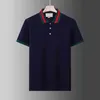 Designer POLO Heren T-shirts Mode Geborduurd Ontwerpers T-shirt V-hals Katoen High street heren Casual t-shirt Luxe Casual paar Kleding Aziatische maat S-4XL