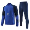 Qqq823 24 Boca Juniors Training Wear Kit Terno Camisas de Futebol Benedetto Villa Fernandez Medina Varela Ramirez Molinas Romero Vazquez