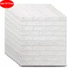 Wall Stickers 7077cm 3D Brick Sticker DIY SelfAdhesive Decor Foam Waterproof Covering paper For Kids Room Kitchen 230403