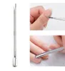 Stainless Steel Nail Cuticle Pusher Nail Art Push UV Gel Manicure Remover Pedicure Tool Dead Skin Removal Nail Clean Tools5503212