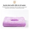 Havlu 70x140cm banyo havlu mercan polar mikrofiber süper yumuşak pamuklu banyo lüks yetişkin emici sauna