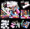 Kit professionale per nail art Set Set manicure Sistema per la cura delle unghie Polvere acrilica Liquido Glitter Colla Dita dei piedi Separatori Pennello Pinzetta Prim2542056