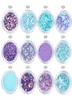 Sereia meia pérolas estrela lantejoulas brilhos decorações da arte do prego sombra de olho maquiagem diy design nail art fornecimento 12 pçs/lote RRA16036493586