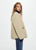 Manteau en fausse fourrure pour femmes, col rond, Chic, simple boutonnage, veste chaude, décontracté, ample, vêtements d'extérieur, nouvelle collection hiver 2023