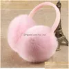 Bérets Haute Qualité Hiver Chaud Cache-oreilles Femmes Mode Fluffy Confortable Peluche Doux Casual Oreille Warmer Flaps Earwarmers Drop Livraison Acces Dhkhr