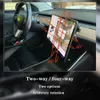 Support de voiture pour Tesla modèle 3 Y 2023, accessoires, nouveau support de Rotation d'affichage d'écran de contrôle Central, support de Navigation GPS de voiture, support pivotant Q231104