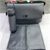 Новая классическая внешнеторговая сумка для мамы, детская большая вместительная многофункциональная высококачественная модная холщовая сумка для мамы на заказ, 3 комплекта D009