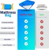 Storage Bags Mattress For Moving And Reusable Waterproof Extra Thick Cover With Strong Zipper Tearproof