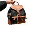 Rugzak handtassen vrouwen crossbody tas klassieke letterafdrukken verwijderbare schouderband interieur zip pocket grote rugzakken trekkoord handtassen