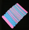 Fichier d'ongles entier 100240 GRIT SANDING 13X6CM 100PCS PINKBLUE DEUX COULEURS Stick Stick Stick Art Art Salon Glitter Tools3442315