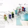 Brooches 12Pcs Muslim Hijab Scarf Safety Pin Clips Rhinestone Ball Brooch Fashion Jewelry