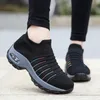 Sneakers Dress Plateforme Femmes Breffable Femme décontractée Hauteur de mode Augmenter les chaussures de dames Zapatos de Mujer