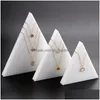 Smyckestativ Triangel som visar arrangör Halsband Holder Stands Jewely Display Case Drop Delivery Packaging DHGARDEN DHC7Q