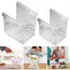 Ganchos Bpa-free Plastic Bag Holder Food Storage Hands-free Stand Reutilizável Zipper Lock para Freezer