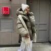 Vestes pour femmes 2023 hiver épaissi chaud doudoune Y2k court coton personnalisé streetwear à capuche dames hauts 231102