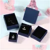 Sacchetti per gioielli Borse 12 Pz / lotto Carta artigianale di colore puro di alta qualità per collana braccialetto orecchino anello spilla pacchetto Displa Dhgarden Dhila