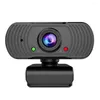 Conecte e reproduz 1080p webcams laptop de computador de câmera USB para bate -papo por vídeo Lições online Conferrance