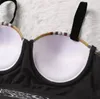 Designer kvinnors badkläder sexig bikinis baddräkt designer bikini textil kvinnor badkläder sommar hög midje strandbaddräkt med stålfäste sport slitage dpuy