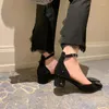 Sandales deux pièces mode confortable en cuir véritable naturel chaussures à talons hauts couleur pure fête d'été mariage femmes