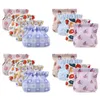 Cosmetic Bags 4/16PCS Mini Bag No Zipper Self Closing Shrapnel Printing Lipstick Waterproof Squeeze Top For Women Travel Jewelry