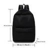 School Bags Unisex Shoulder Backpack Casual Solid Color Hiking Backpack Outdoor Sport School Bag Large Capacity Travel Laptop Rucksack 230403