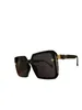 Sunglasses Designer 2023 New Large Frame Women's Polarized High Definition Square frames Fourleaf H9L2