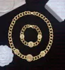 Fashion Designer Necklaces V Pendant Banshee Head 18K Gold Plated Bracelets Earrings Rings Birthday Festive Engagement Gifts V122097555