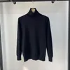 Mannen trui met lange mouwen gebreide trui lente herfst klassieke vrouwen ronde hals truien eenvoudig effen casual sweatshirt heren gebreide kleding