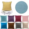 Pillow 40x40cm Soft Suede Fabric Pillowcase Car Office Living Room Sofa Cover Decorative Home Decor Accessories