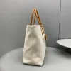 Büyük Tote Triomphe Canvas Lüks Rafias Plaj Çantası Moda Kadın Alışveriş Tasarımcı Çanta Çanta Debriyaj Çantaları Erkek Crossbody Gecede Gym Omuz Omuz Üst Tasar Çantaları