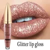 Lipstick Matte Glitter Liquid Lipsticks Diamond Shiny Lip Gloss Waterproof Long Lasting Pearl Lipgloss Women Lip Tint Makeup Maquillaje 231102