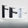 Rubinetti per lavandino del bagno Rubinetto per lavabo Accessori per lavabo nero e freddo Miscelatore per acqua due in uno