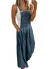 Women's Two Piece Pants Sexy Fashion Suspender Splicing Casual One-piece Plus Size Jeansy Slim Classic Jeans