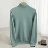 Men's Sweaters First-line Ready-to-wear High Turn Pure Sweater Pullover Knitted Fir Cashmere Autumn And Winter Plus Size Bus