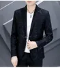 Herrenanzüge Hochwertiger Blazer Herren Bedruckter Britischer Stil Business Casual Premium Einfache Elegante Mode Gentleman Slim Suit Jacket