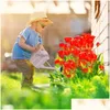 Equipamentos de rega 1.5l podem grande jardim de flores compridas aspersoras de bocal para o chuveiro de chaleira ferramentas de jardinagem irrigat dhclk