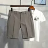 Herren Shorts Herren Sommer Shorts Korean Fashion Business Shorts Casual Chino Shorts Büro Shorts Coole Atmungsaktive Sommerkleidung Einfarbig 230403