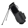 Golfväskor PGM Herrgolfstativ Bag Standard Ultralight PVC Slitesistent väska stor kapacitet Training Accessories Grey Hold 14st Clubs 231102