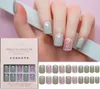 False Nails 30PCS Detachable Square Fake Manicure Nail Art Tips Set Bright Color Artificial With Glue Tip236r6676444