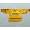 Anpassad Litauen National Team Hockey Jersey alla spelare eller nummer toppade S-M-L-XL-XXL-3XL-4XL-5XL-6XL