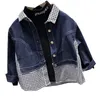 Chemises pour enfants veste pour garçons automne printemps veste en jean vêtements pour enfants garçons mode bébé veste en jean 2-12Y 230403