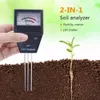 Strumento Tester di fertilità del misuratore di pH del suolo 2 in 1 con 3 sonde Strumento ideale per l'agricoltura