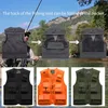 Gilet da uomo GILET COMPLETO DA UOMO PER CAMPEGGIO ESCURSIONISMO PESCA POGRAFIA SAFIRI ARRAMPICATA CACCIA GIACCA SENZA MANICHE 231102